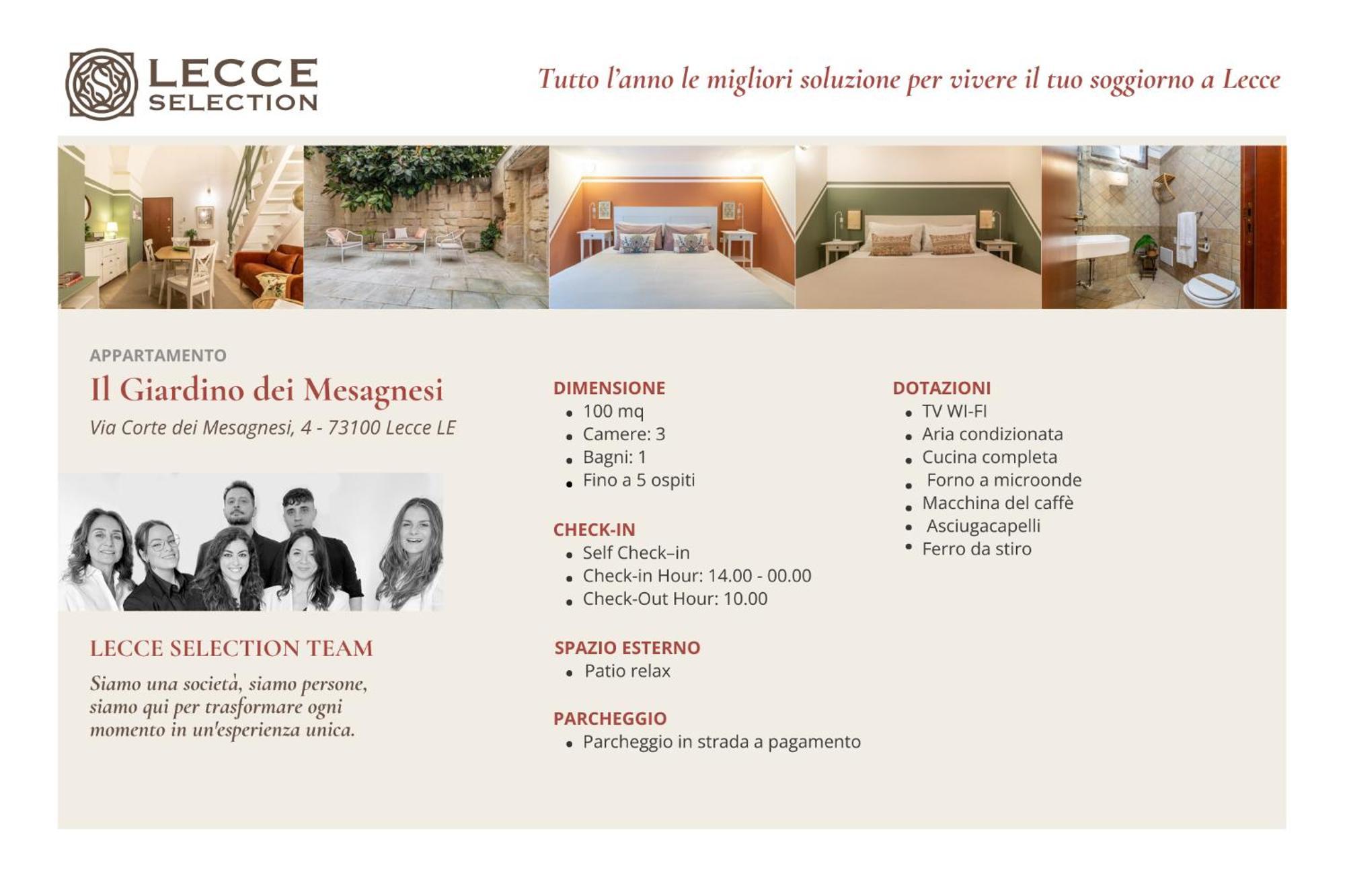 Il Giardino Dei Mesagnesi - Lecce Selection Apartment Exterior foto