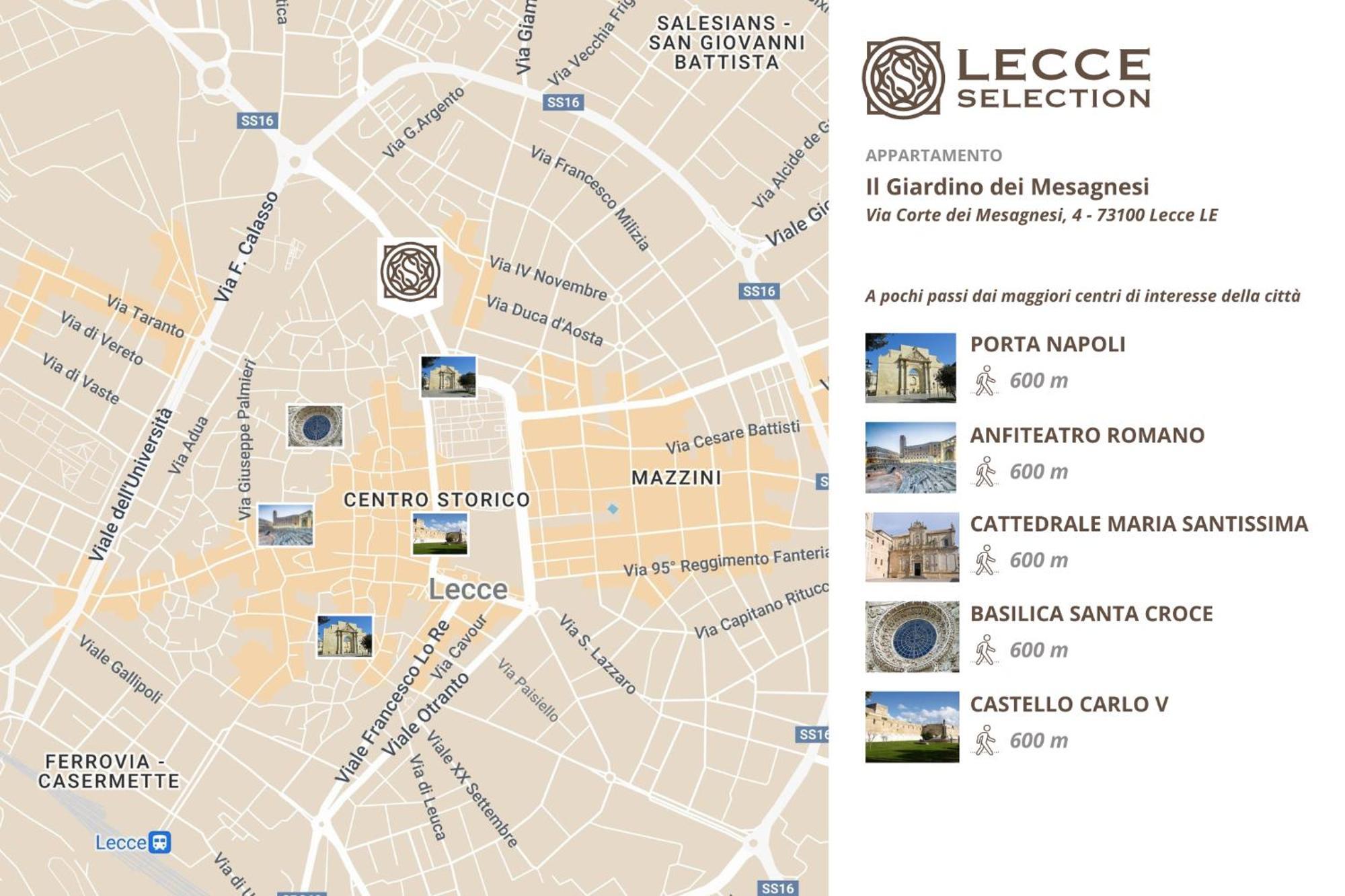 Il Giardino Dei Mesagnesi - Lecce Selection Apartment Exterior foto